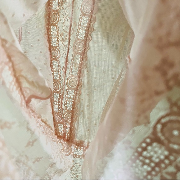 Rampage Pink Sheer Lingerie 1pc - Picture 6 of 6